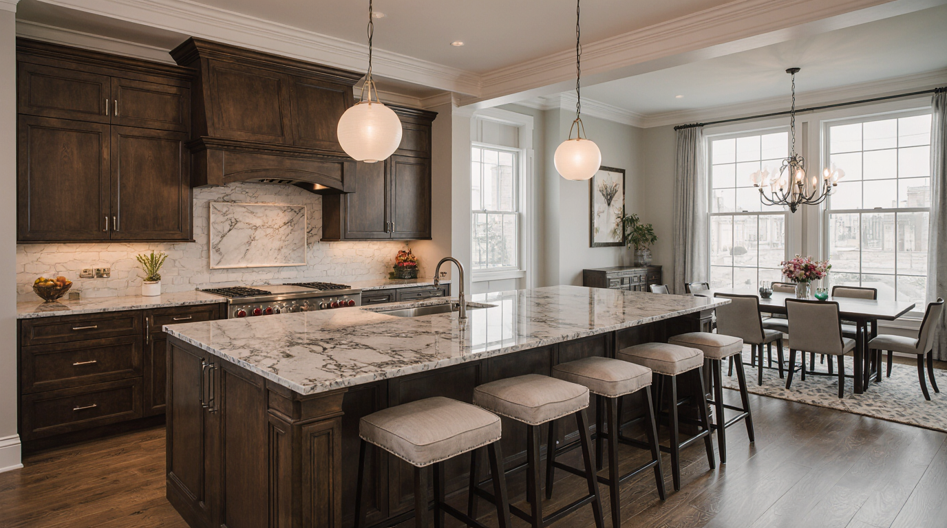 Custom Made Kitchen Island