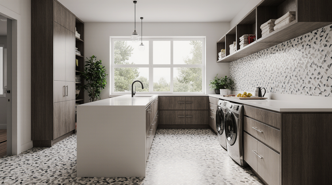 Custom Laundry Room Design