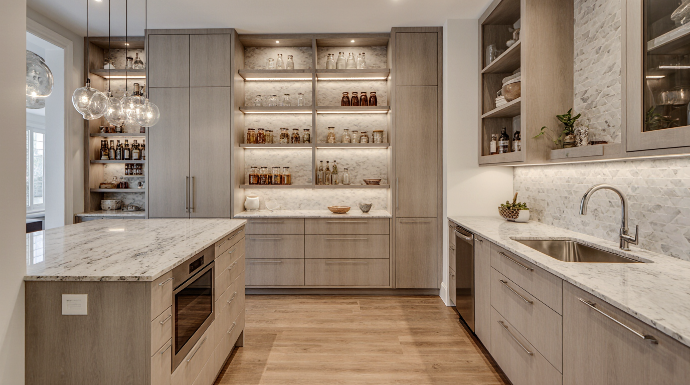 Contemporary Kitchen Pantry
