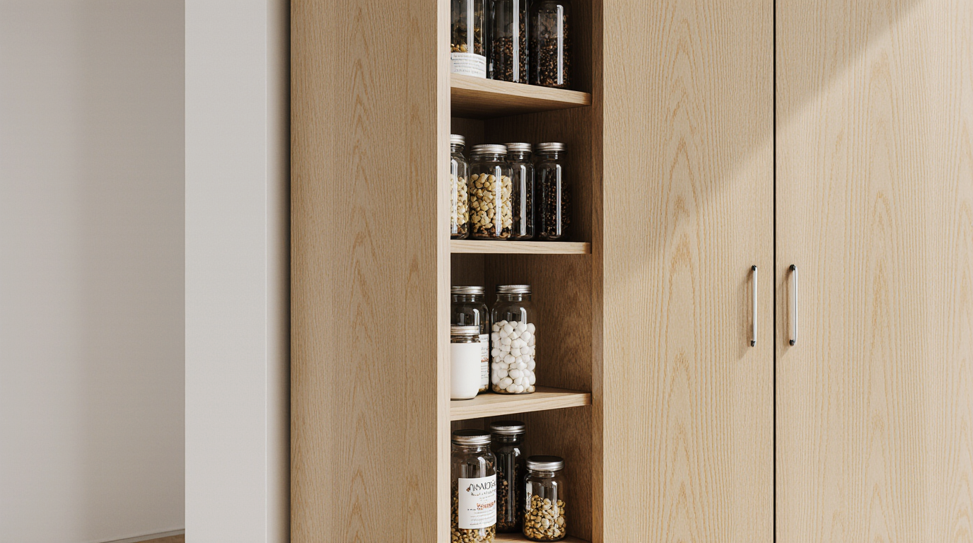 Tall Pantry Storage Cabinet