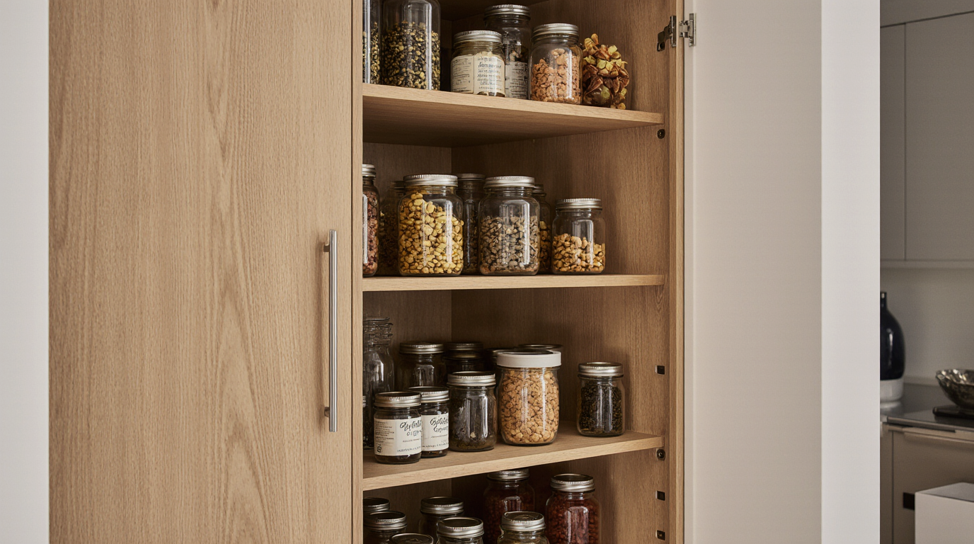 Kitchen Pantry Storage Cabinet