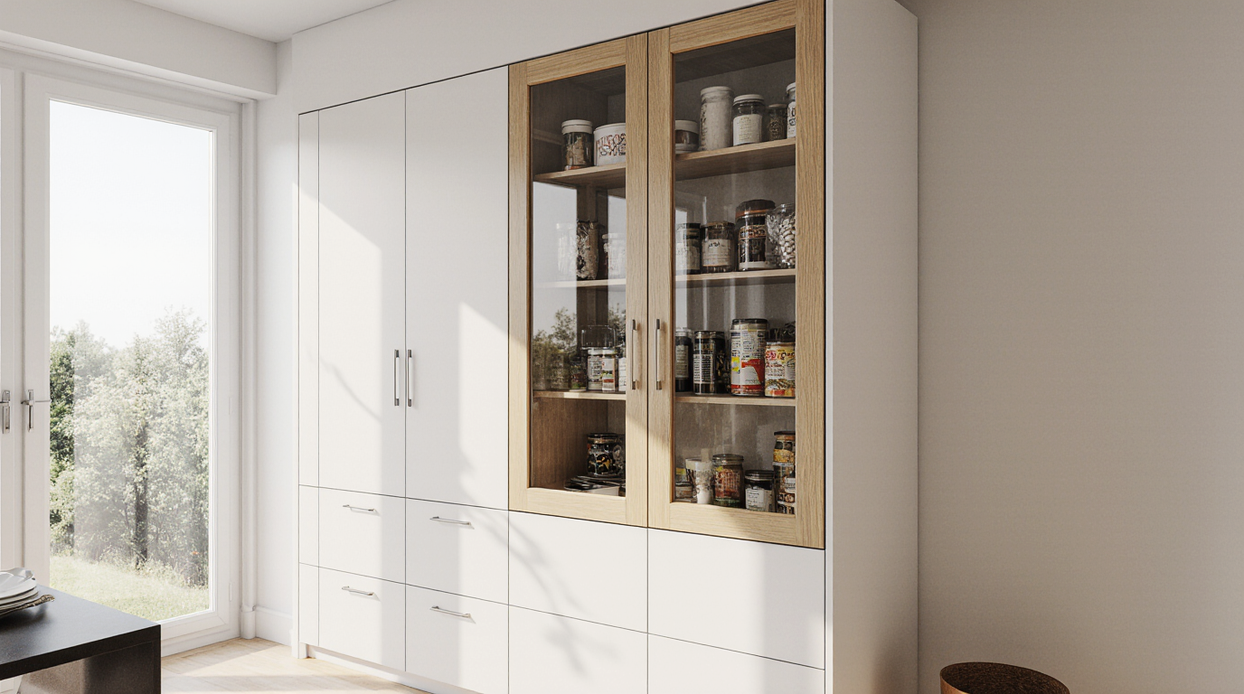Modern Pantry Cabinet