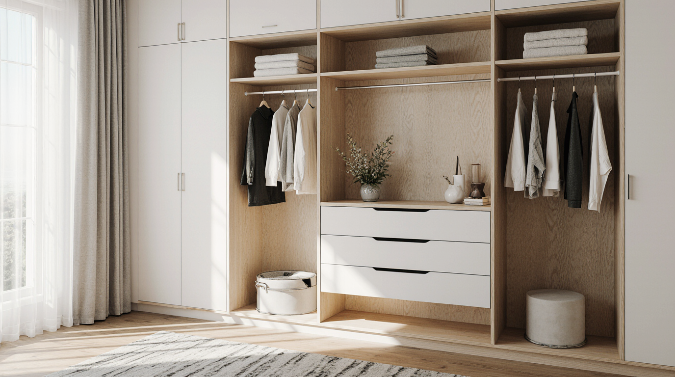 Modern Closet Organizer