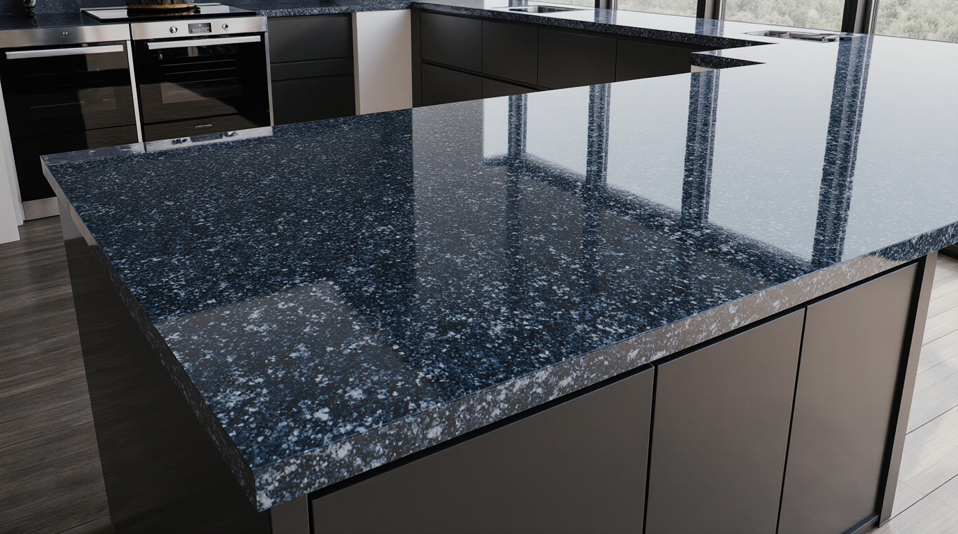 Blue Pearl Granite Countertop