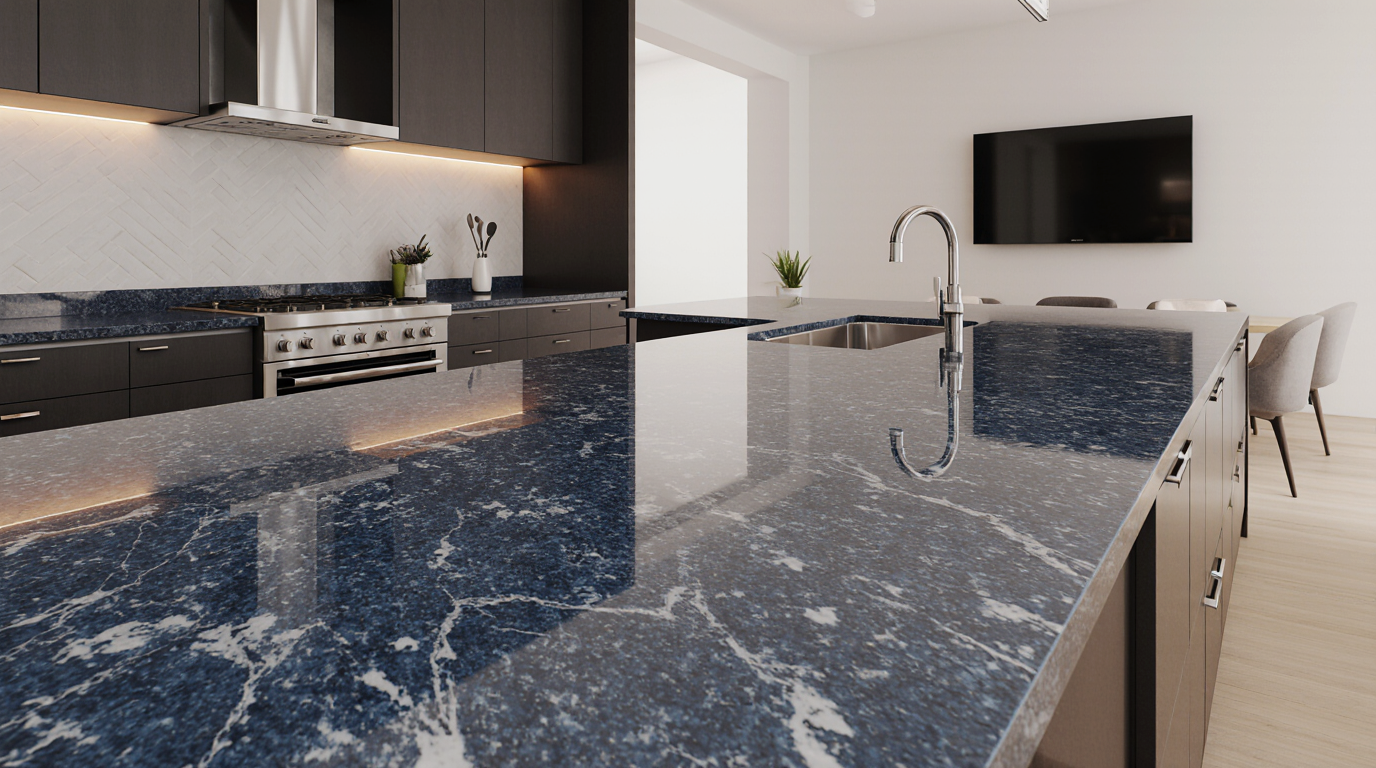 Blue Quartz Countertops