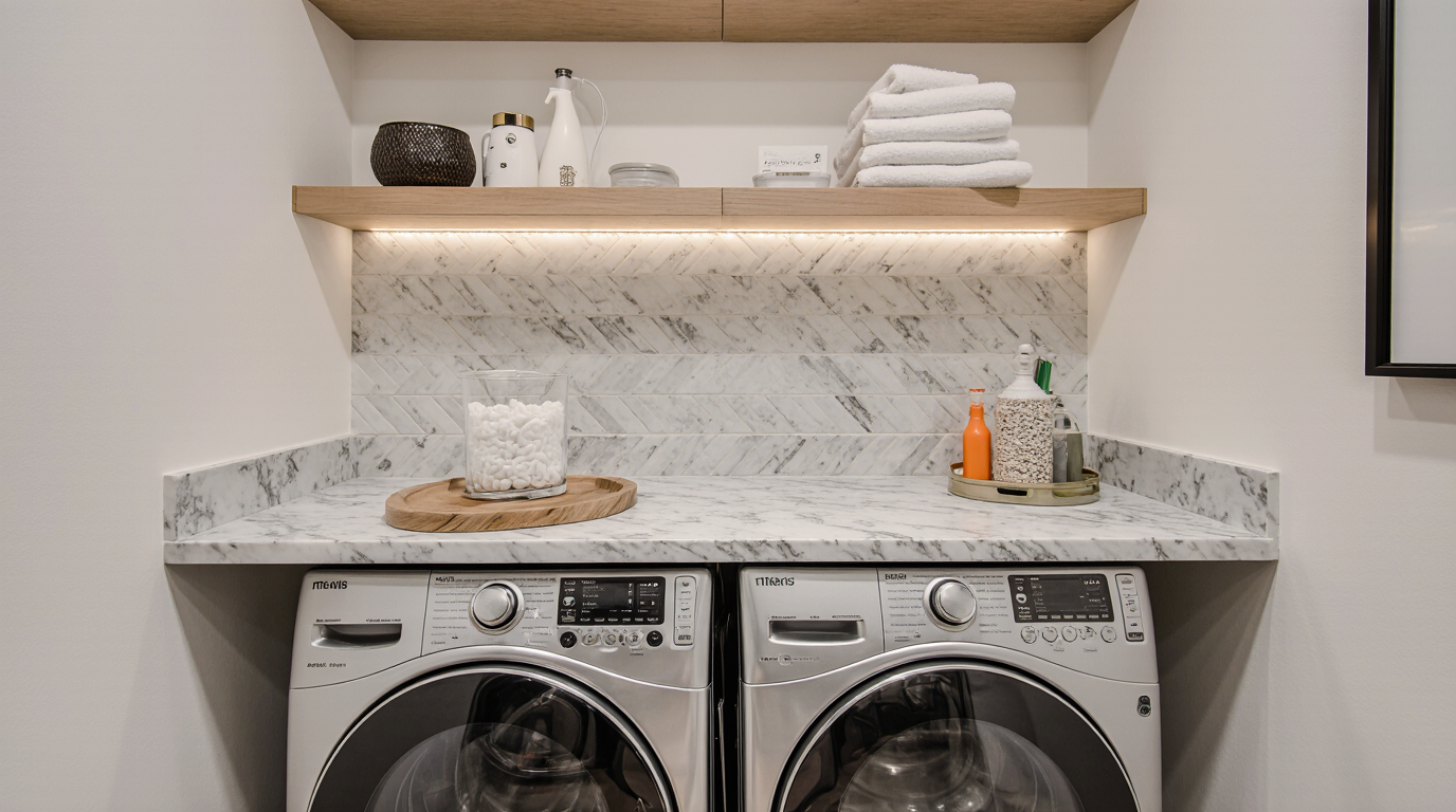 Washer and Dryer Countertop Ideas