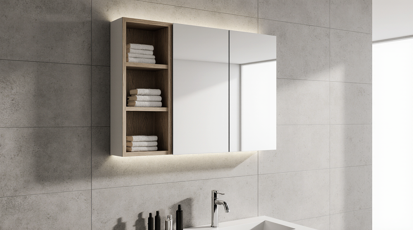 Custom Medicine Cabinet Mirror