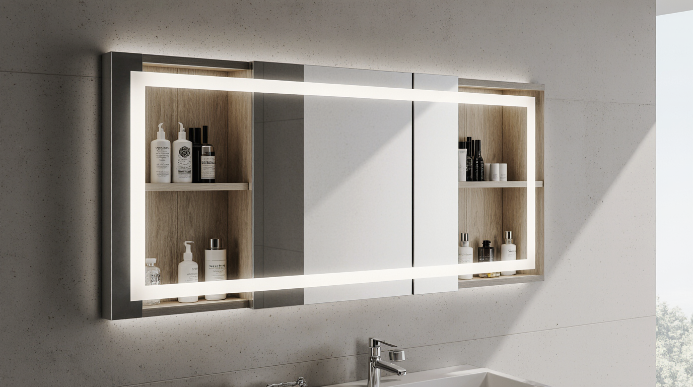 Custom Made Recessed Medicine Cabinet