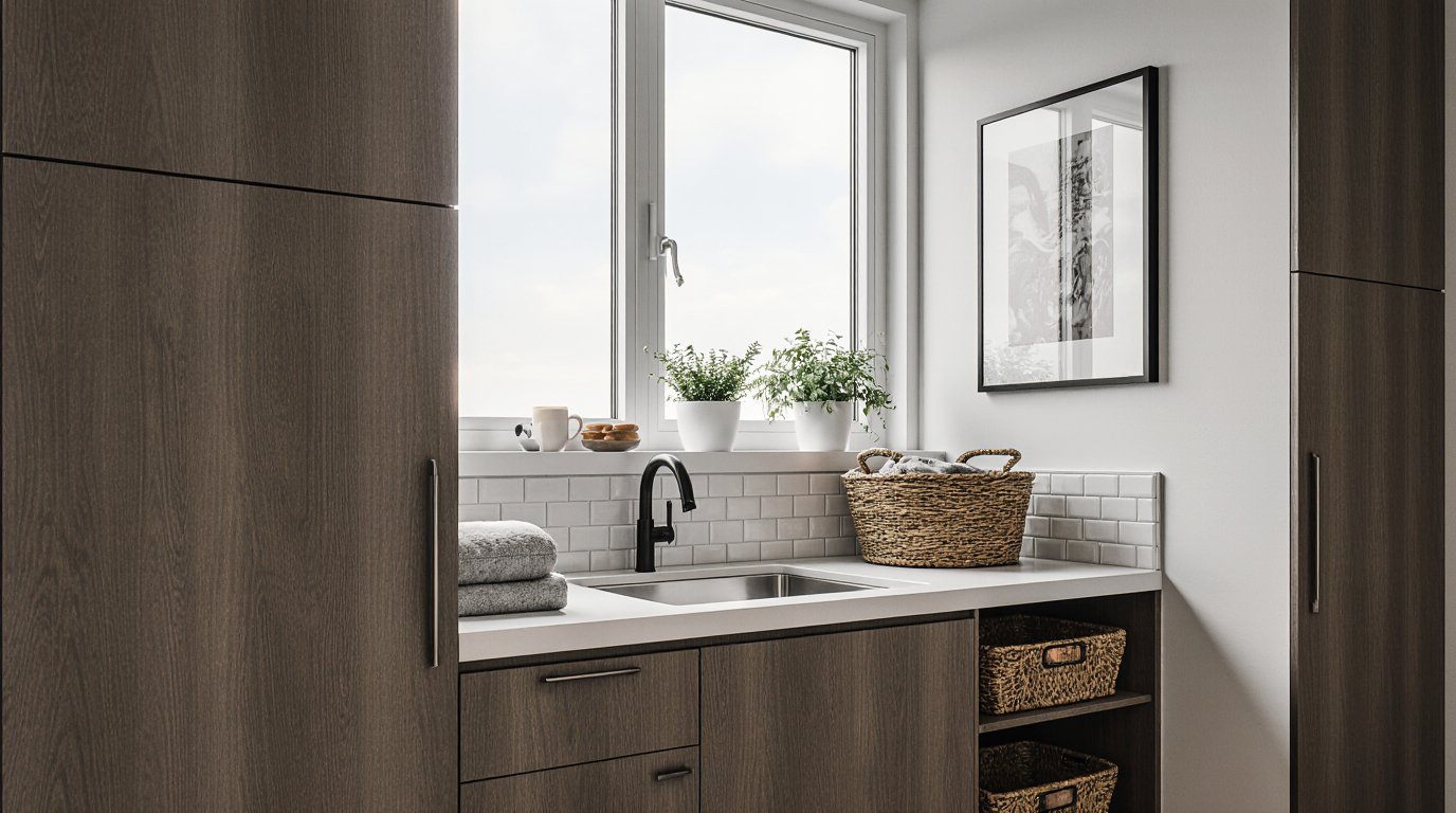 Small Laundry Room Ideas with Sink